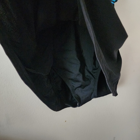 Great Lengths By Longitude Plus Bombay Blouson Swimdress Size 8 NWT Pockets - Picture 7 of 13